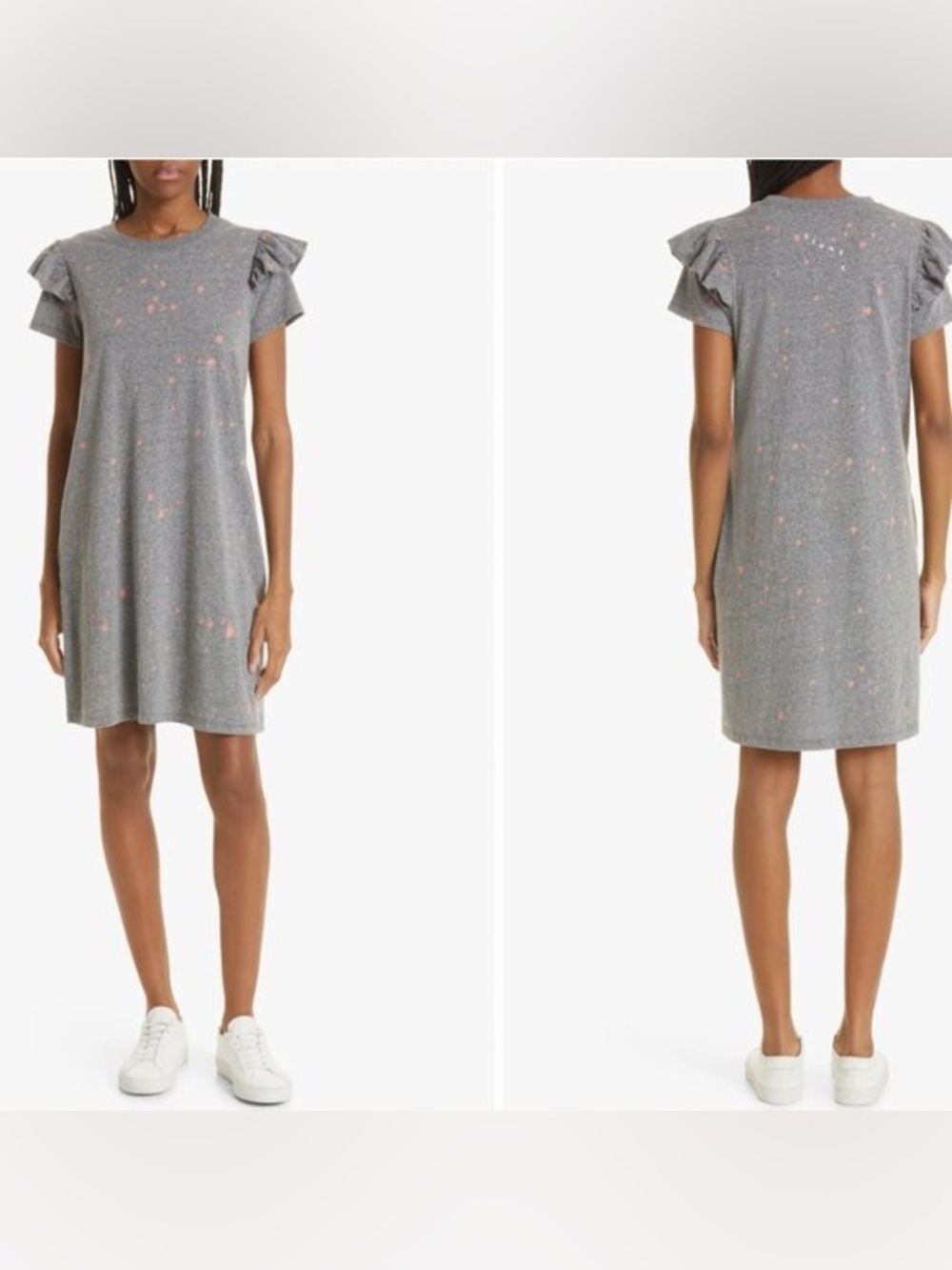 Clare V. Ruffle Splatter Dress Size XL - Picture 1 of 6
